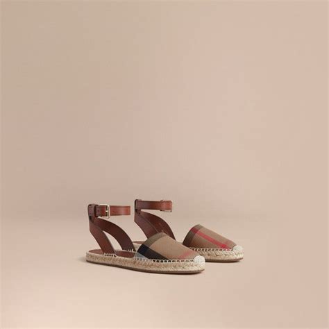 burberry espadrilles parfum|Burberry sandals outlet.